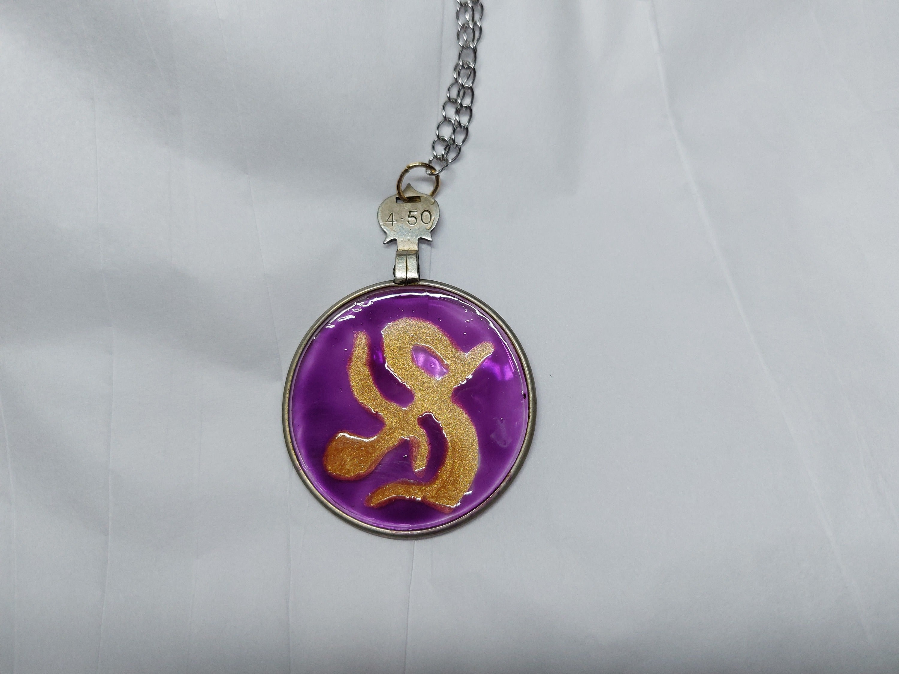 Custom Hand Painted Glass Necklaces image 2